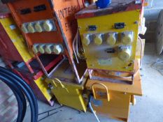 *6 x 5 and 10 kva 110v Site Transformers