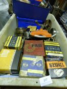 *Box containing Assorted Bearings