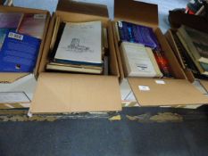 4 Boxes of Assorted Paper Back & Hard Back Books