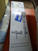 *Plumbsure Contour Chrome Bar and Shower Mixer Set