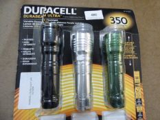 *Set of 3 Duracell Torches