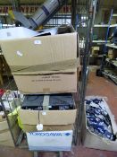 *Trolley containing Assorted Sunglasses - Angle Poised Lamps - Dyson Vacuum etc