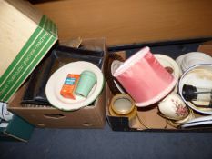 3 Boxes of Enamel Wares - Kitchenware etc