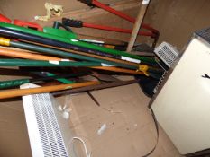 Assorted Gardening Tools - Pasting Tables - 2 Electric Heaters & Superser Gas Heater
