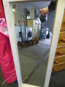 White Framed Wall Mirror