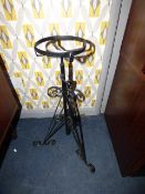 Wrought Iron Plant Stand