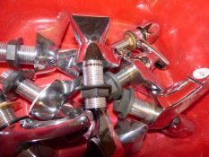 Box containing Assorted Bath and Basin Taps