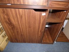 *Seattle Hideaway Desk in Walnut Effect