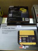 *Torq 12 Amp Smart Charger and Digital Tyre Inflator