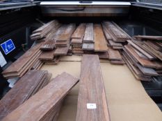 Approx 5x5m of Dark Hardwood Flooring
