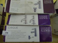 *3 Sets of Cooke and Lewis assorted Taps and Wastes