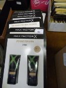 *8 Packs of Max Factor Eyeshadow & Foundation