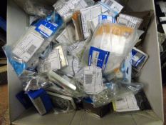 *Box of Assorted Socket Fronts - Dimmer Switches - ect