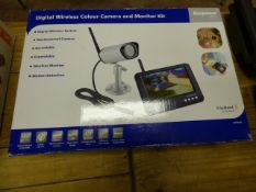 *Digital Wireless Colour Camera and Monitor Kit