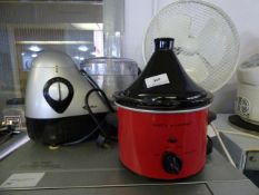 Mixed Lot of Domestic Items including Delta Food Processors - Slow Cooker & 9