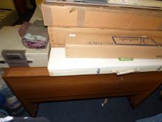 Collection of Brother Knitting Machines complete with Accessories -Teak Storage Cabinet etc