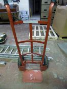 *Tubular Steel Sack Barrow on Pneumatic Wheels