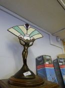Deco Style Bronze Lamp