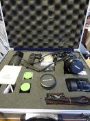 Pentax KR-10X Cased Camera with Accessories