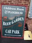 Assorted Pub Signage