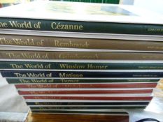 12 Volumes of The Time Life Library of Art