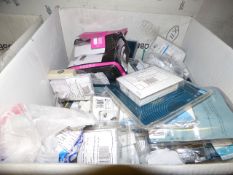 Box containing Assorted Door Bells and Accessories