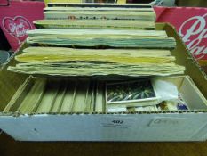 Cigarette Card Reference Book and Assorted Tea Cards