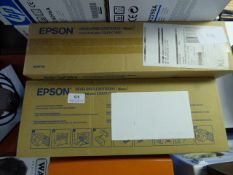 2 Epson Black Cartridges