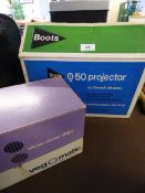 Boots Slide Projector & Vegomatic Food Preparer