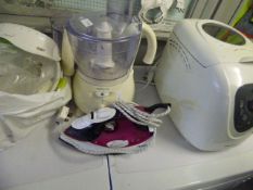 Mixed Lot including Bread Maker - Steam Iron - Food Processor etc