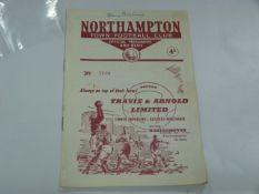 Northampton Town V Brentford 1961