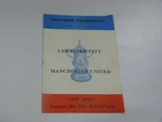 Leicester City V Manchester United 1963