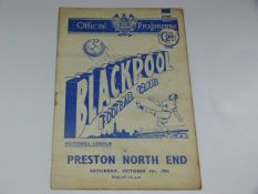 Blackpool V Preston North End 1954 (Tom Finney & Stanley Matthews)