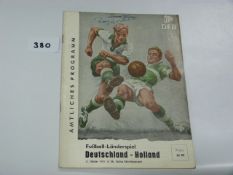 Germany V Holland 1959