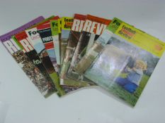 12 Football League Reviews from 1960 and 1970