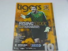 Hull City v Aston Villa 2008