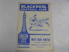 Blackpool V West Ham 1961 (B Moore)