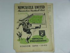 1948 Newcastle United V Manchester City