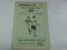 Darlington V Oldham Athletic 1961