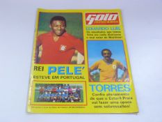 Gola Magazine from Portugal with Pele 1977