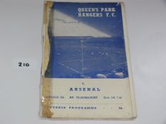 Q.P.R V Arsenal (First Game Floodlights)