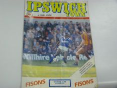Ipswich Town V Hull City 1987