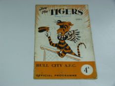 Hull City V Scunthorpe United 1956