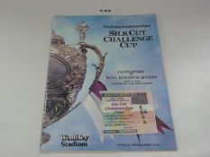 Castleford v H.K.R 1986 and 2 Tickets