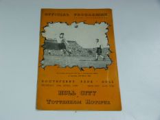 Hull City V Tottenham 1950