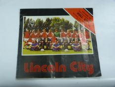 Lincoln City V Hull City 1984