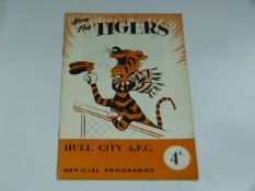 Hull City V Grimsby Town 1956