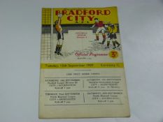 Bradford City V Coventry City 1959
