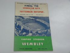 Leicester City V Tottenham Hotspurs 1961