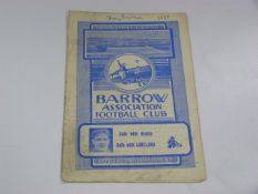 Barrow V Rochdale 1951